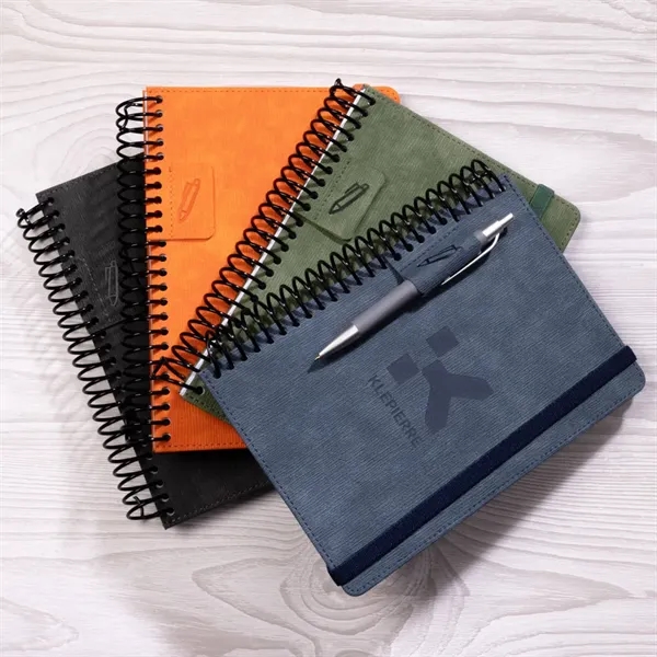 Savile Spiral Journal w/Pen Loop... from ASI 84592 St Regis Group