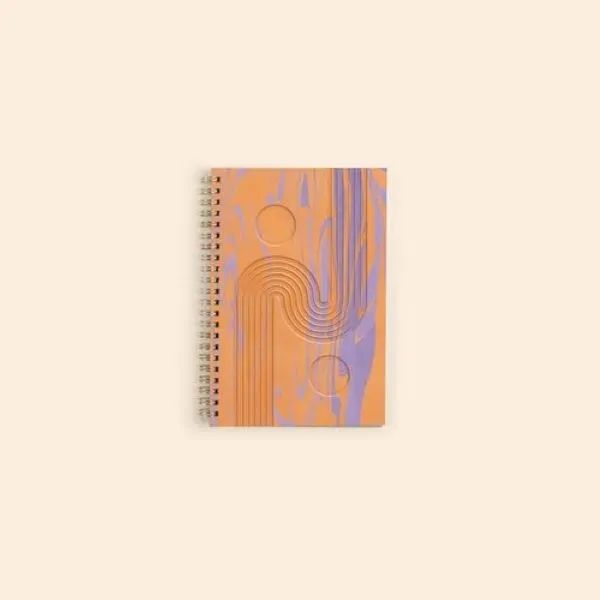 Journal - Marbled + Debossed Leather Cover - Size W ... from ASI 74710 Numo