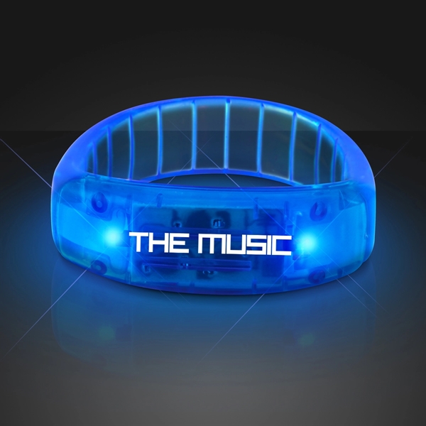 Blank or Imprinted. Fashion LED bracelets... from ASI 34194 ALightPromos / Alight Promotional Products