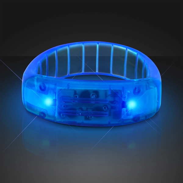 Blank or Imprinted. Fashion LED bracelets... from ASI 34194 ALightPromos / Alight Promotional Products