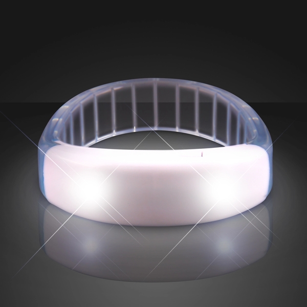 Blank or Imprinted. Fashion LED bracelets... from ASI 34194 ALightPromos / Alight Promotional Products