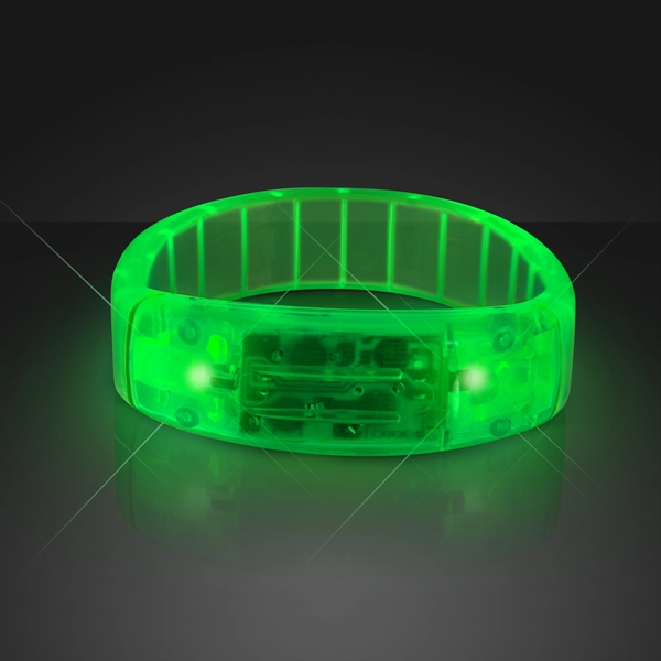 Blank or Imprinted. Fashion LED bracelets... from ASI 34194 ALightPromos / Alight Promotional Products