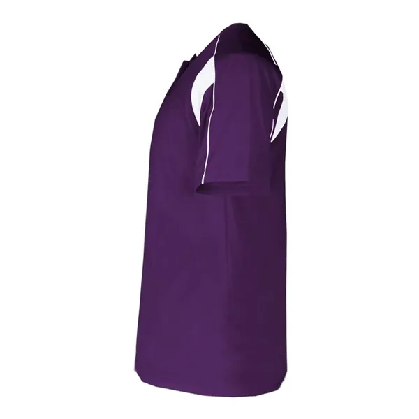 Performance fabric two-button placket jersey... from ASI 84358 S&S Activewear