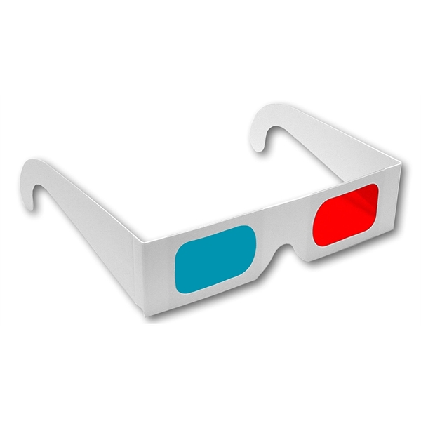 3D Glasses. Anaglyph Red/Cyan lenses are used for viewing 3D Comics... from ASI 80485 Rainbow Symphony Inc / Rainbow Symphony