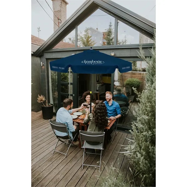 Built to brave the elements - this market umbrella brings lasting... from ASI 87188 Showdown Displays