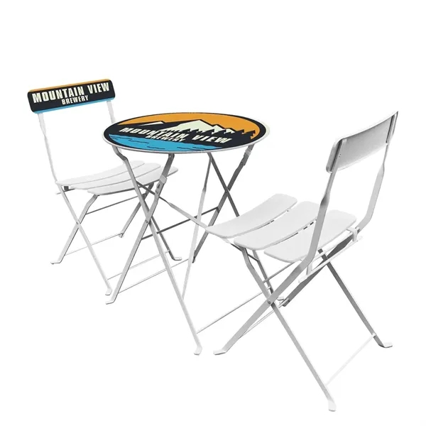 Bring cafe vibes anywhere with this sleek bistro set-durable, stylish, and... from ASI 87188 Showdown Displays