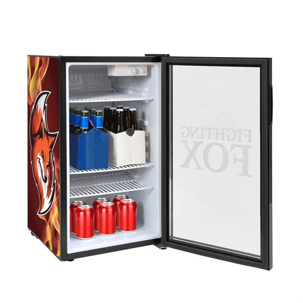 The ultimate mini fridge-stylish, compact, and made to blend in anywhere,... from ASI 87188 Showdown Displays