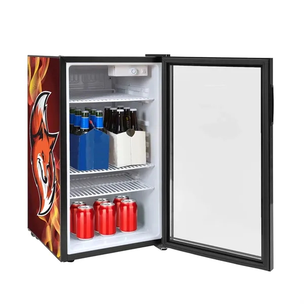 The ultimate mini fridge-stylish, compact, and made to blend in anywhere,... from ASI 87188 Showdown Displays