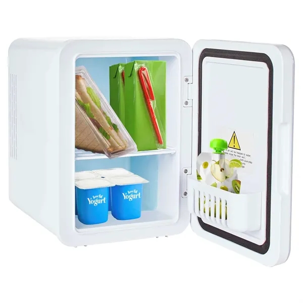Perfect for desks, dorms, or road trips-this lightweight mini fridge keeps... from ASI 87188 Showdown Displays