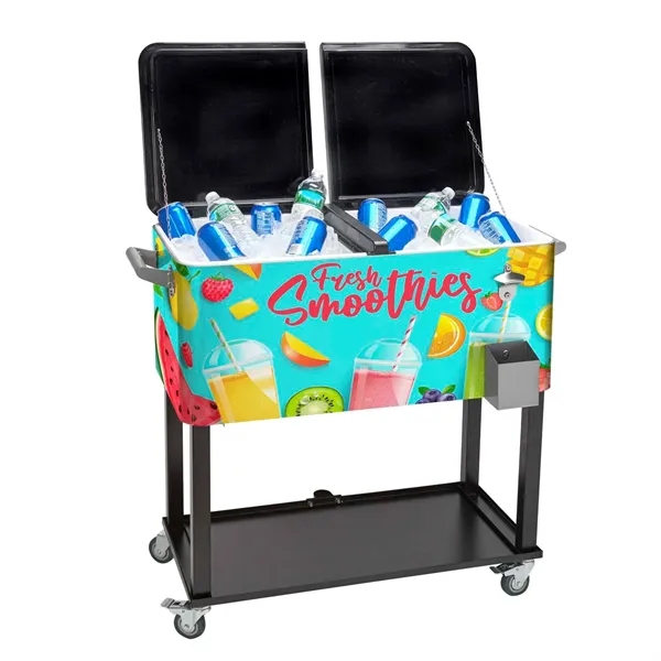 Keep drinks cold and business rolling - this cooler is ready... from ASI 87188 Showdown Displays