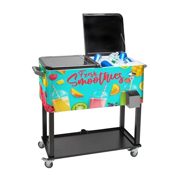 Keep drinks cold and business rolling - this cooler is ready... from ASI 87188 Showdown Displays