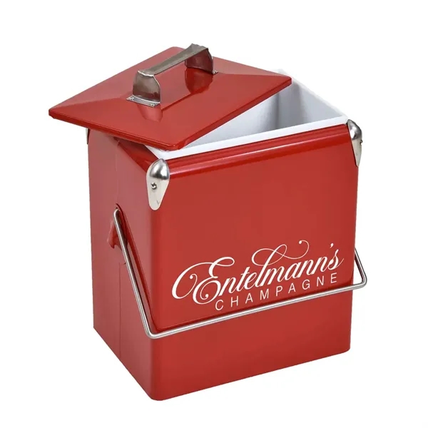 Old school cool meets modern tech-this nostalgic cooler blends timeless charm... from ASI 87188 Showdown Displays