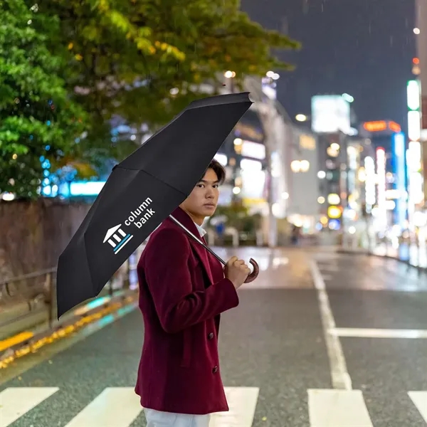 Sleek, smart, and eco-friendly, this 46" arc umbrella offers ample coverage... from ASI 87188 Showdown Displays