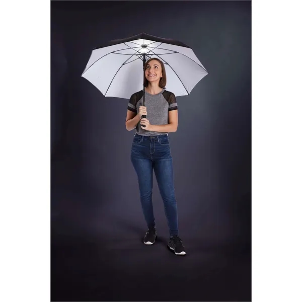 This umbrella seamlessly blends functionality, durability, and high-tech lighting for an... from ASI 87188 Showdown Displays