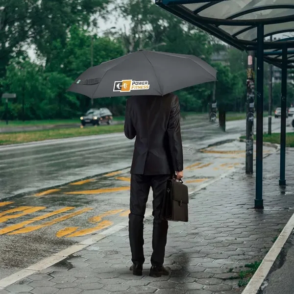 This sleek umbrella combines functionality, portability, and sustainability, making it a... from ASI 87188 Showdown Displays