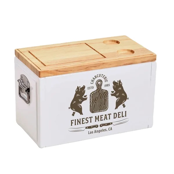 Vintage tool box style with modern functionality that is durable, eye-catching,... from ASI 87188 Showdown Displays