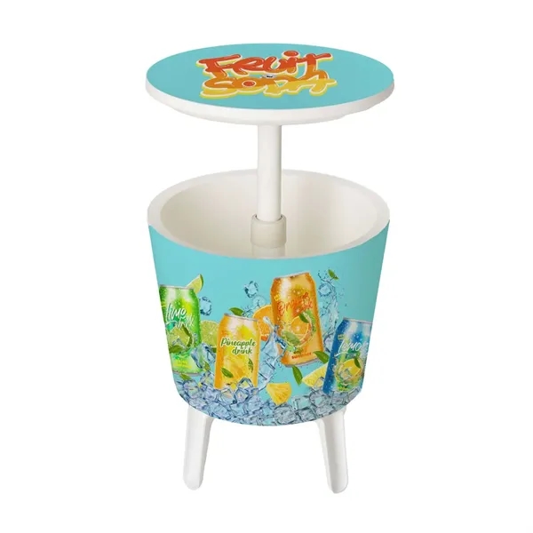 The ultimate combination of cooler and stylish bar table, perfect for... from ASI 87188 Showdown Displays