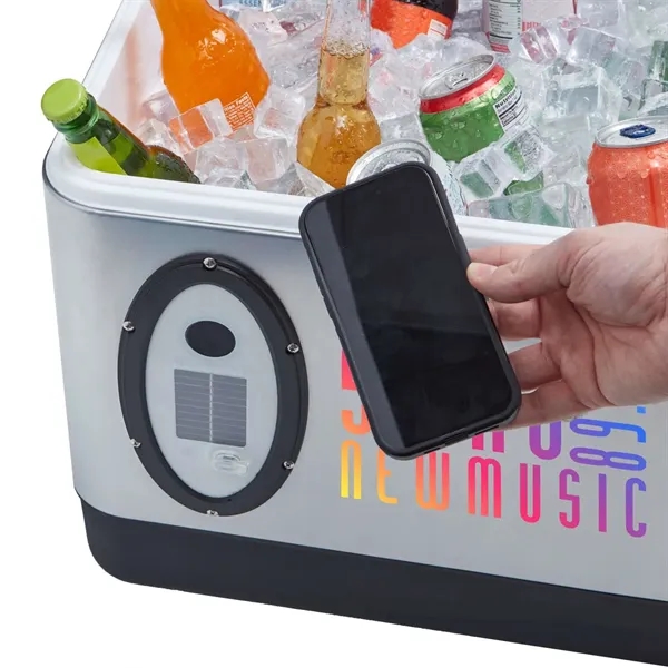 Bring the party anywhere with this rugged, LED-lit Bluetooth cooler-big on... from ASI 87188 Showdown Displays