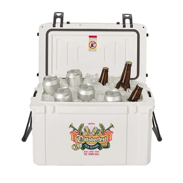 A rugged, high-impact cooler that works hard and looks great doing... from ASI 87188 Showdown Displays