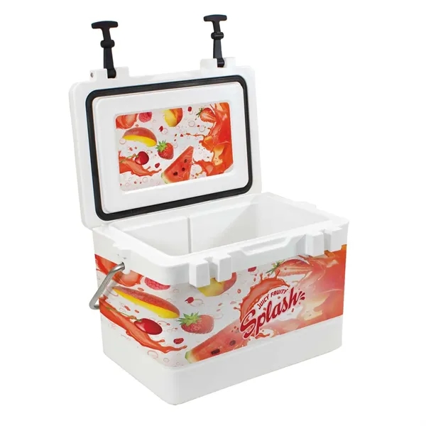 Engineered for any outing, this heavy-duty rotomolded cooler is virtually indestructible.... from ASI 87188 Showdown Displays