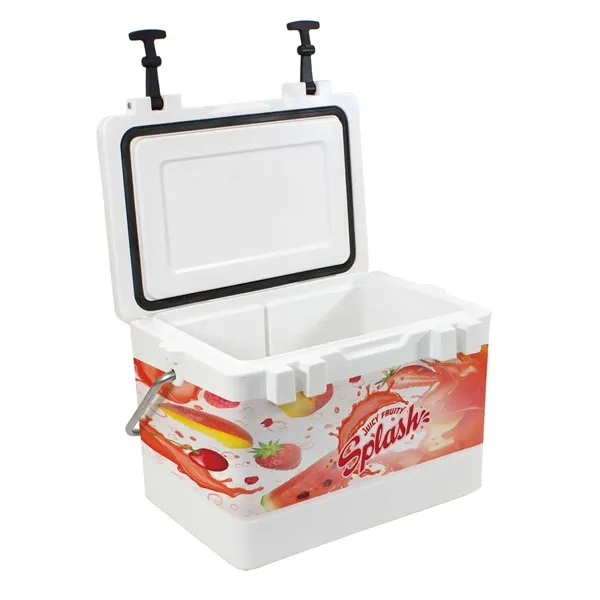 Engineered for any outing, this heavy-duty rotomolded cooler is virtually indestructible.... from ASI 87188 Showdown Displays