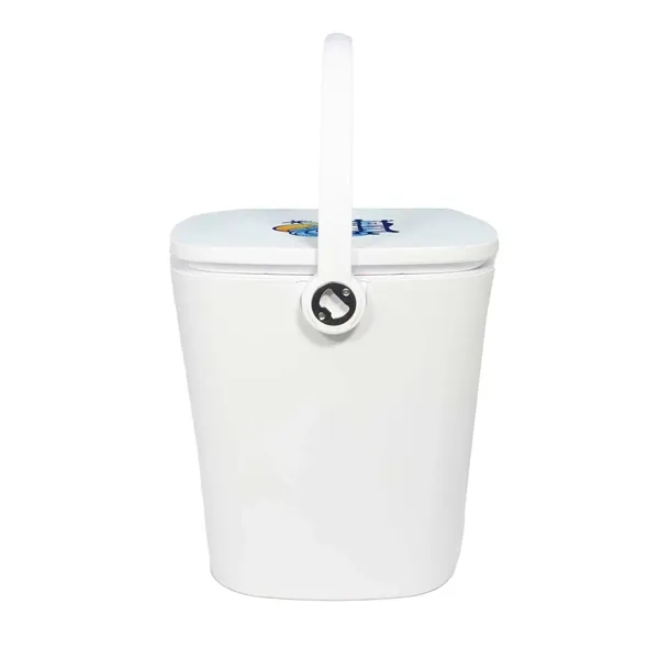 Bring the party wherever you go-combining a cooler and pop-up table... from ASI 87188 Showdown Displays