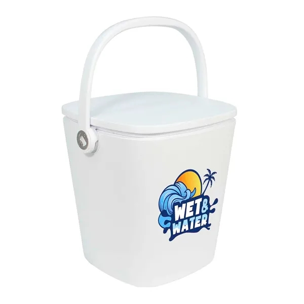 Bring the party wherever you go-combining a cooler and pop-up table... from ASI 87188 Showdown Displays