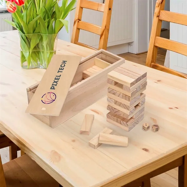 Spark friendly competition with this tabletop tumble tower-perfect for game night,... from ASI 87188 Showdown Displays