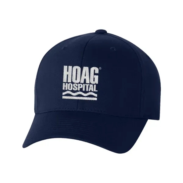 Structured and mid-profile six-panel fitted cap with Permacurv® visor, silver undervisor... from ASI 88060 Snugz/USA Inc / Sweda®