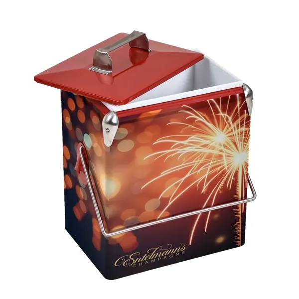 Old school cool meets modern tech-this nostalgic cooler blends timeless charm... from ASI 87188 Showdown Displays