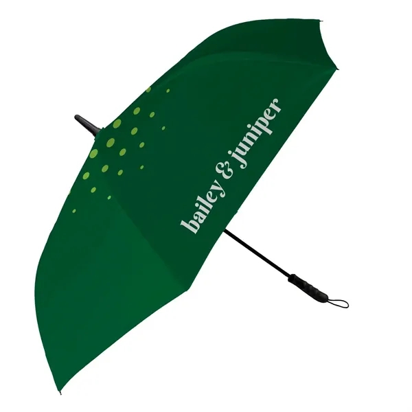 This full cover dye sublimated umbrella combines durability, functionality, and sustainability... from ASI 87188 Showdown Displays