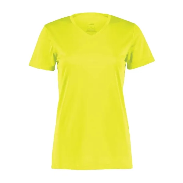 Women's v-neck wicking t-shirt. Blank.... from ASI 84358 S&S Activewear