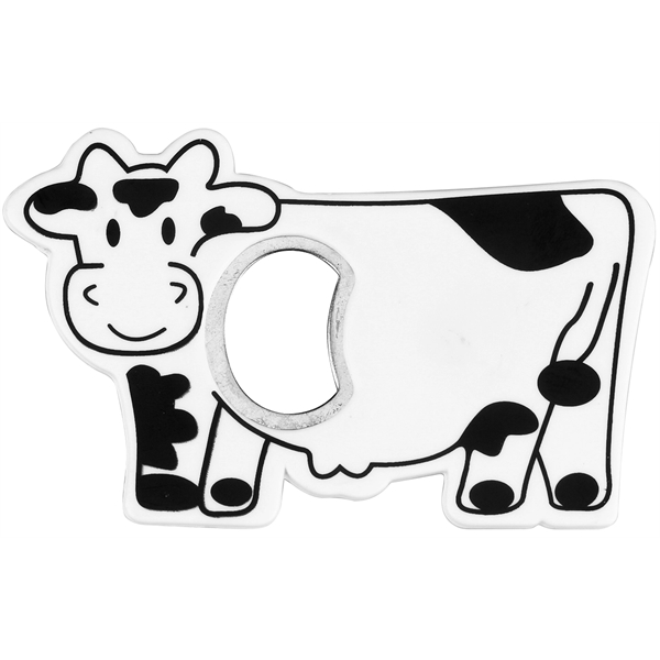Jumbo size cow shape magnetic bottle opener.... from ASI 74585 Nu Promo International / Nu Promo Line