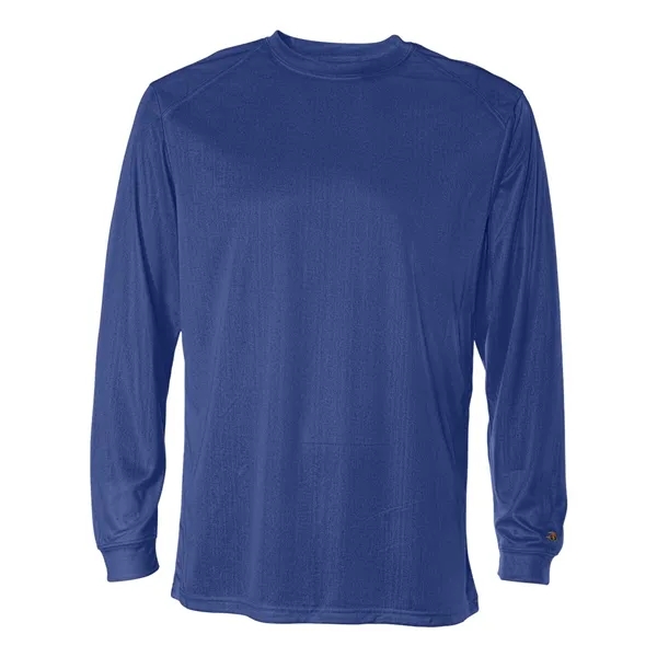Long sleeve t-shirt with moisture managing. Blank product.... from ASI 84358 S&S Activewear