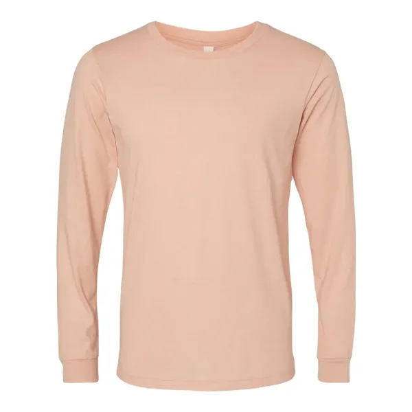 BELLA + CANVAS Unisex Heather CVC Long Sleeve Tee... from ASI 84358 S&S Activewear
