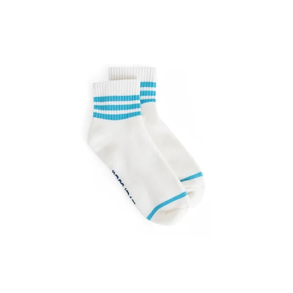 One Pair of One-Size-Fits-All Socks with Woven-In, Jacquard Design Up to... from ASI 45657 Pop! Promos
