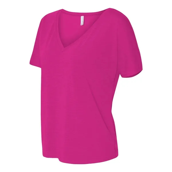 Women's flowy V-neck drop sleeve shirt. Blank product.... from ASI 84358 S&S Activewear