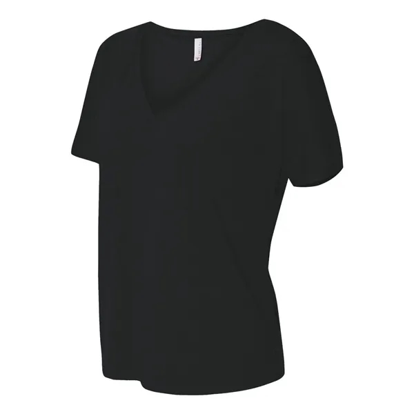 Women's flowy V-neck drop sleeve shirt. Blank product.... from ASI 84358 S&S Activewear