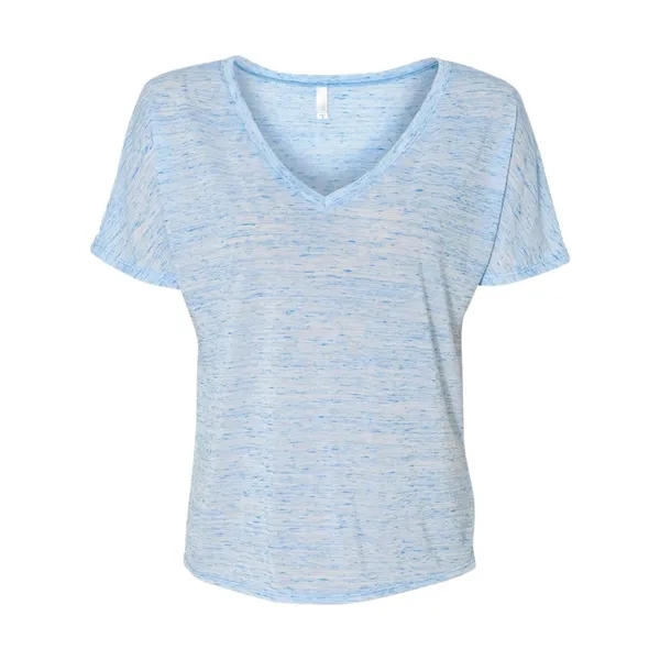 Women's flowy V-neck drop sleeve shirt. Blank product.... from ASI 84358 S&S Activewear