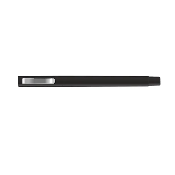 CUBIX Square Barrel Rubberized Cap Off Ball Point Pen with Metal... from ASI 67675 Liqui-Mark Corp