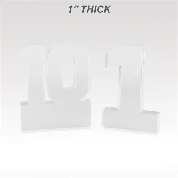 Recognize years of service and more with our acrylic numerals.... from ASI 93986 Visions/Awardcraft / Visions Awards