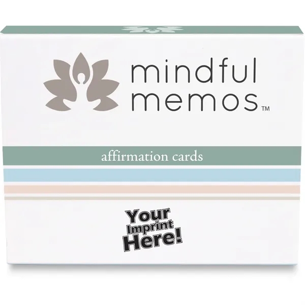 Mindful memos - affirmation cards.... from ASI 54100 Fields Manufacturing Inc / Better Life Line