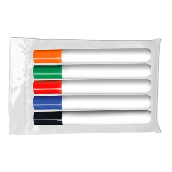 Bullet Tip Dry Erase Markers - USA Made - 5 Pack... from ASI 67675 Liqui-Mark Corp