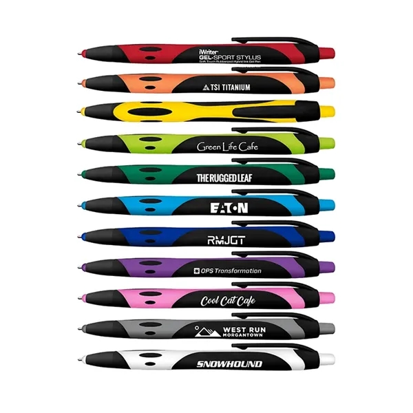 The iWriter Gel Sport with Blue writing ink, features a soft... from ASI 67675 Liqui-Mark Corp