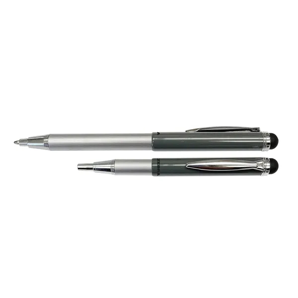 Zebra Telescopic Expandable Metal Ballpoint Pen & Stylus... from ASI 67675 Liqui-Mark Corp