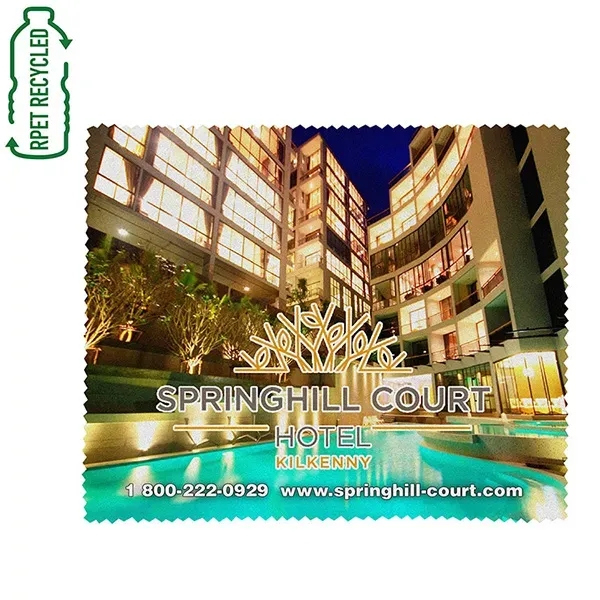 5" x 5" microfiber cleaning cloth that removes dirt, dust and... from ASI 62660 Innovation Line