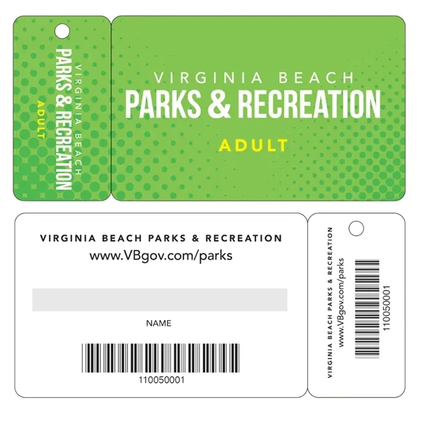 Card and key tag combo for your club or organization.... from ASI 42393 Budgetcard Inc