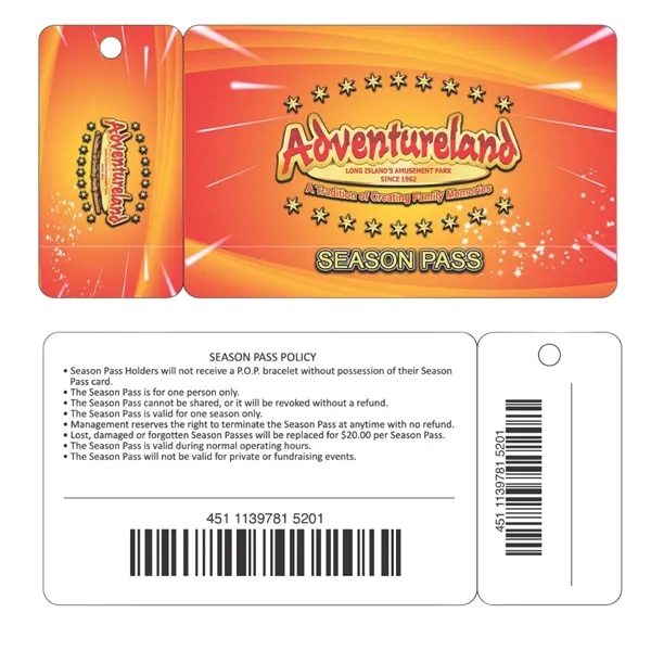 Card and key tag combo for your club or organization.... from ASI 42393 Budgetcard Inc