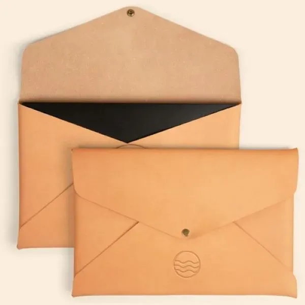 Laptop Envelope - Debossed Leather  (15" W x 10.5" H... from ASI 74710 Numo