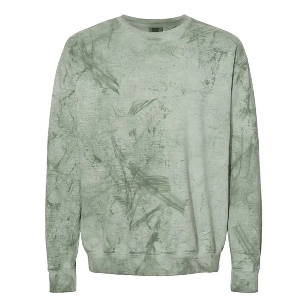 Comfort Colors Garment-Dyed Spray Crewneck Sweatshirt... from ASI 84358 S&S Activewear